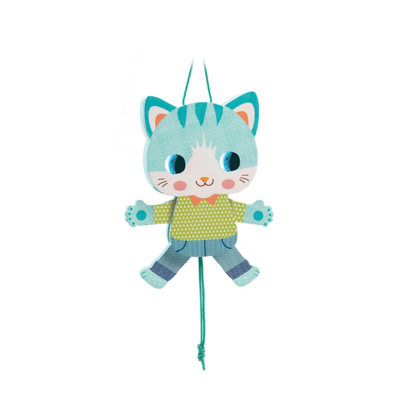 Pantin Articule En Bois Elio Djeco 10 90