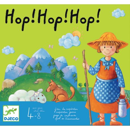 Hop ! Hop ! Hop ! - jeu de coopération Djeco