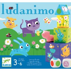 Ludanimo - 3 jeux en un (mémo, parcours, équilibre)