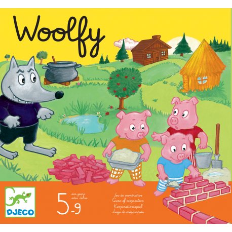 Woolfy jeu coopératif djeco