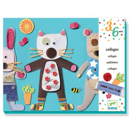 Collages des petits Djeco - Coffret