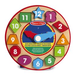 horloge puzzle Melissa et Doug