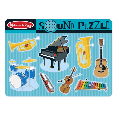 Puzzle sonore instruments de musique