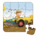 Le tracteur de Peter Janod - Le tracteur puzzle 16 pièces