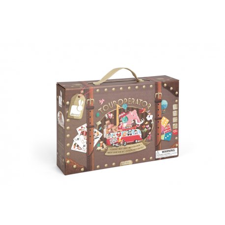 Coffret multi jeux Touropérator Janod - mallette