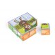 9 cubes les animaux de la ferme Janod