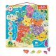 Puzzle France magnétique Janod