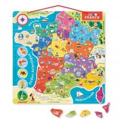 Puzzle France magnétique Janod