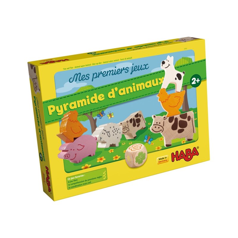 Pyramide d'animaux - Mes premiers jeux Haba - 27,90€