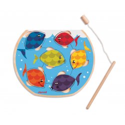 puzzle Speedy Fish - puzzle et canne à pêche