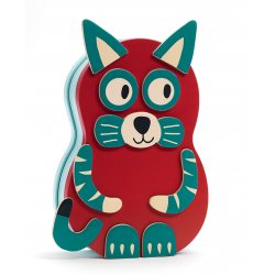 Inzebox Animo - magnets en bois - Djeco - Chat