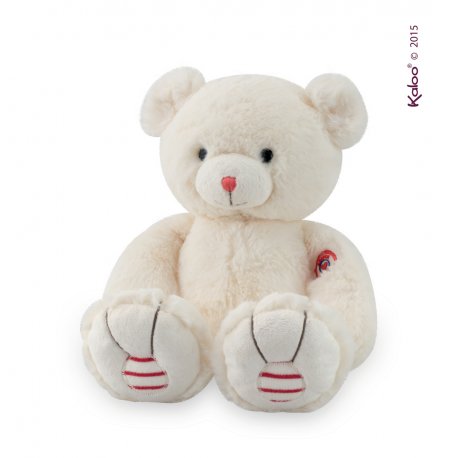 Peluche Kaloo Ours couleur ivoire 31 cm