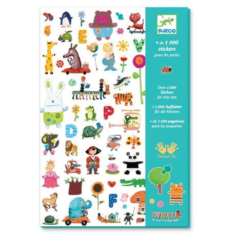 1000 stickers pour les petits - Pochette