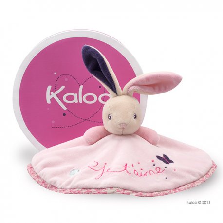 Kaloo - Doudou lapin ptit mec blue denim Doudouplanet, Livraison Gratuite  24/48h