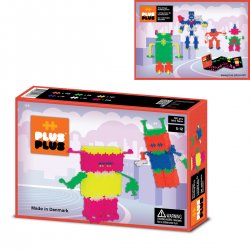 Plus plus Robots Box mini néon 760 pièces