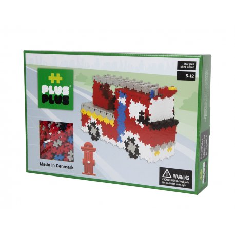 Plus plus Pompiers Box mini basic 760 pièces