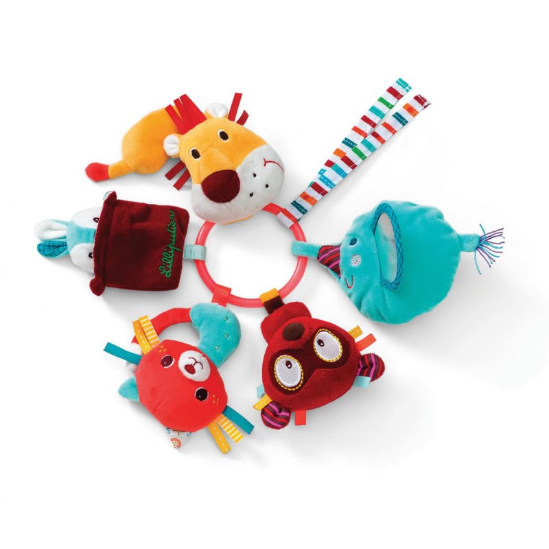 Jouets sensoriels à suspendre (Set de 3) - Jouet d'éveil bébé, KALOO