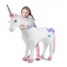 peluche licorne géante