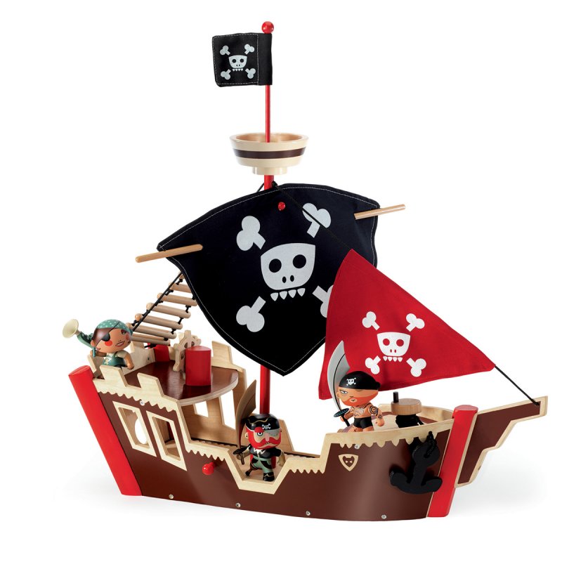Bateau de Pirate - Paragon - jouet en bois