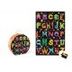 puzzle gant ABC Monsters 50 pièces - boîte ronde
