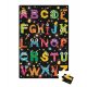 puzzle gant ABC Monsters 50 pièces