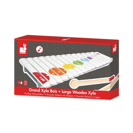 Grand Xylophone bois confetti - carton