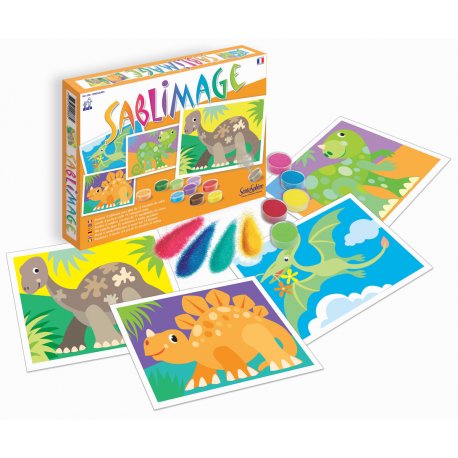 Sablimage Dinosaures