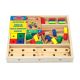 Jeu de construction en bois 48 pièces - coffret Melissa et Doug