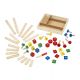 Jeu de construction en bois 48 pièces