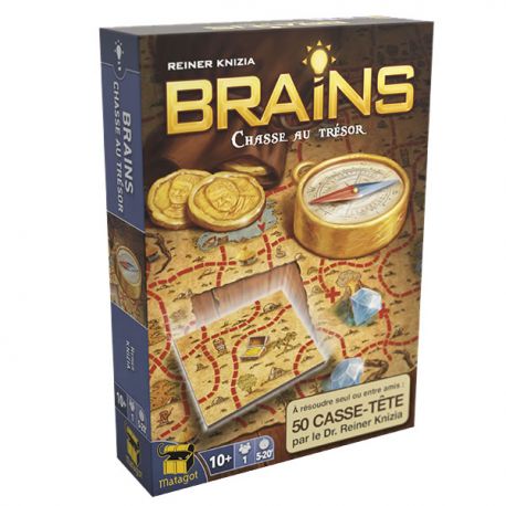 Brains Chasse au Trésor - Casse tête - Boîte