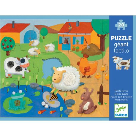 Puzzle Je compte Djeco - Puzzle enfant Jouet d'éveil