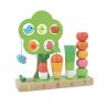 Jeu à empiler et à compter - J'apprends à compter les légumes Jeu à empiler et à compter - J'apprends à compter les légumes