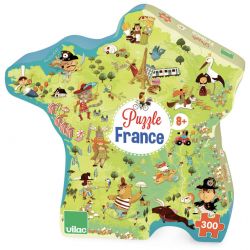 Carte Du Monde, Géographique Puzzle 300 Pièces Env. 50x35 CM Dans  Boîte-cadeau