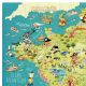 Puzzle Carte des merveilles de France - nord ouest