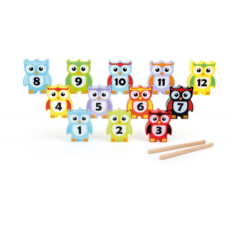 HIBOU PUSH STACKS jeu d'interaction parent-enfant pour le divertissement  des EUR 13,98 - PicClick FR