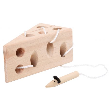 Jeu de laçage Le fromage et la souris