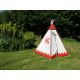 Tipi indien dans le jardin