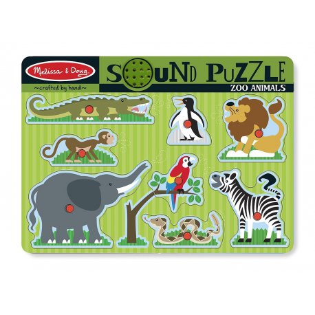 puzzle sonore animaix du zoo