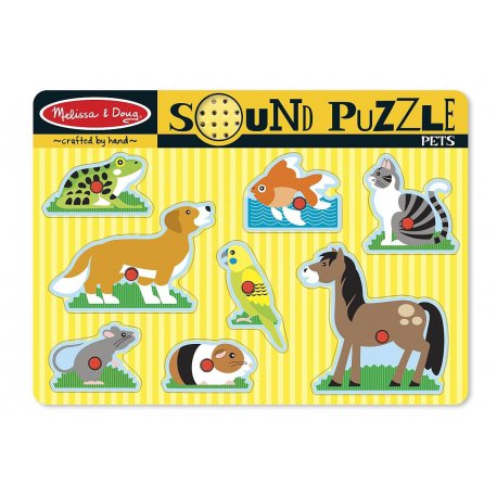 puzzle sonore animaux domestiques