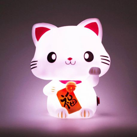 Veilleuse Chat Porte Bonheur Multicolore Smoko 27 90 Veilleuse Chat Porte Bonheur Multicolore Smoko 27 90