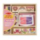 Coffret tampons en bois - coffret amitié