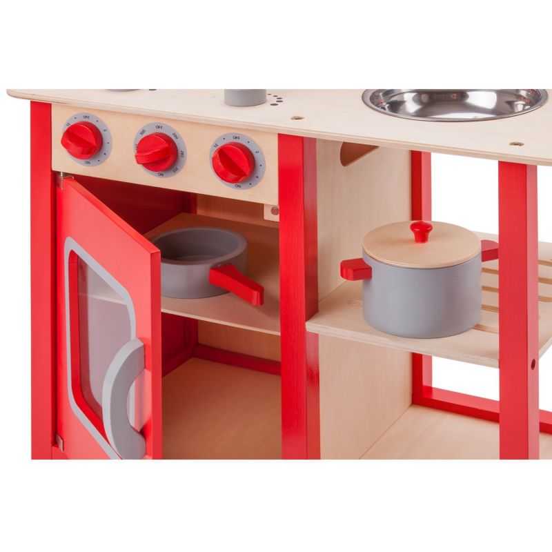 Cuisine jouet en bois bon appétit Cuisinière pour enfant H 78 cm - Un jeux  des jouets