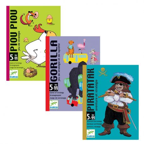 TRIO DE JEUX DE SOCIÉTÉ (Pack 3 jeux magnétiques)