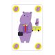 Gorilla - carte couleur + animal
