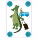 Gorilla - carte crocodile
