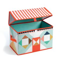 Coffret à jouets Maison - ouvert