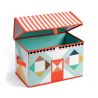 Coffret à jouets Maison - replié