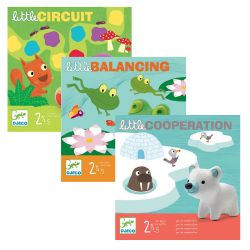 Pack jeux de la collection Little - Djeco