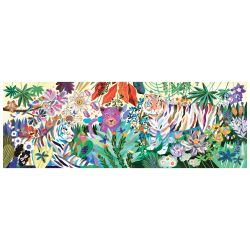 Rainbow tigers Puzzle Djeco 1000 pièces