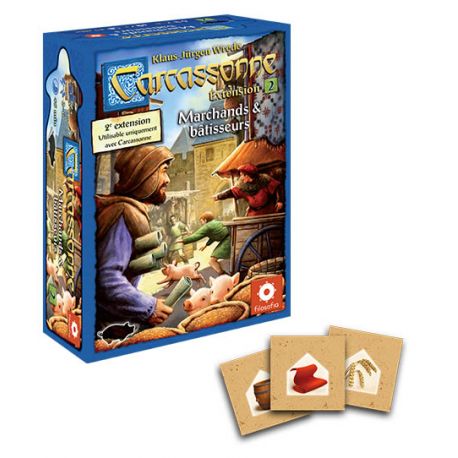 Carcassonne Extension 2 : Marchands et bâtisseurs